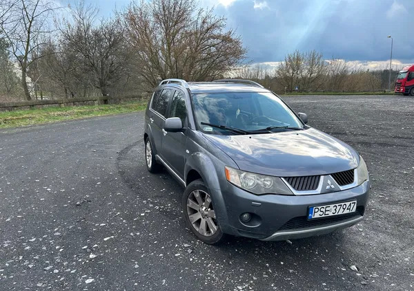 samochody osobowe Mitsubishi Outlander cena 22500 przebieg: 266000, rok produkcji 2007 z Śrem